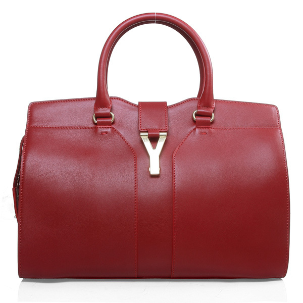 279079M Yves Saint Laurent Cabas Chyc Bag Medium 279079M Red